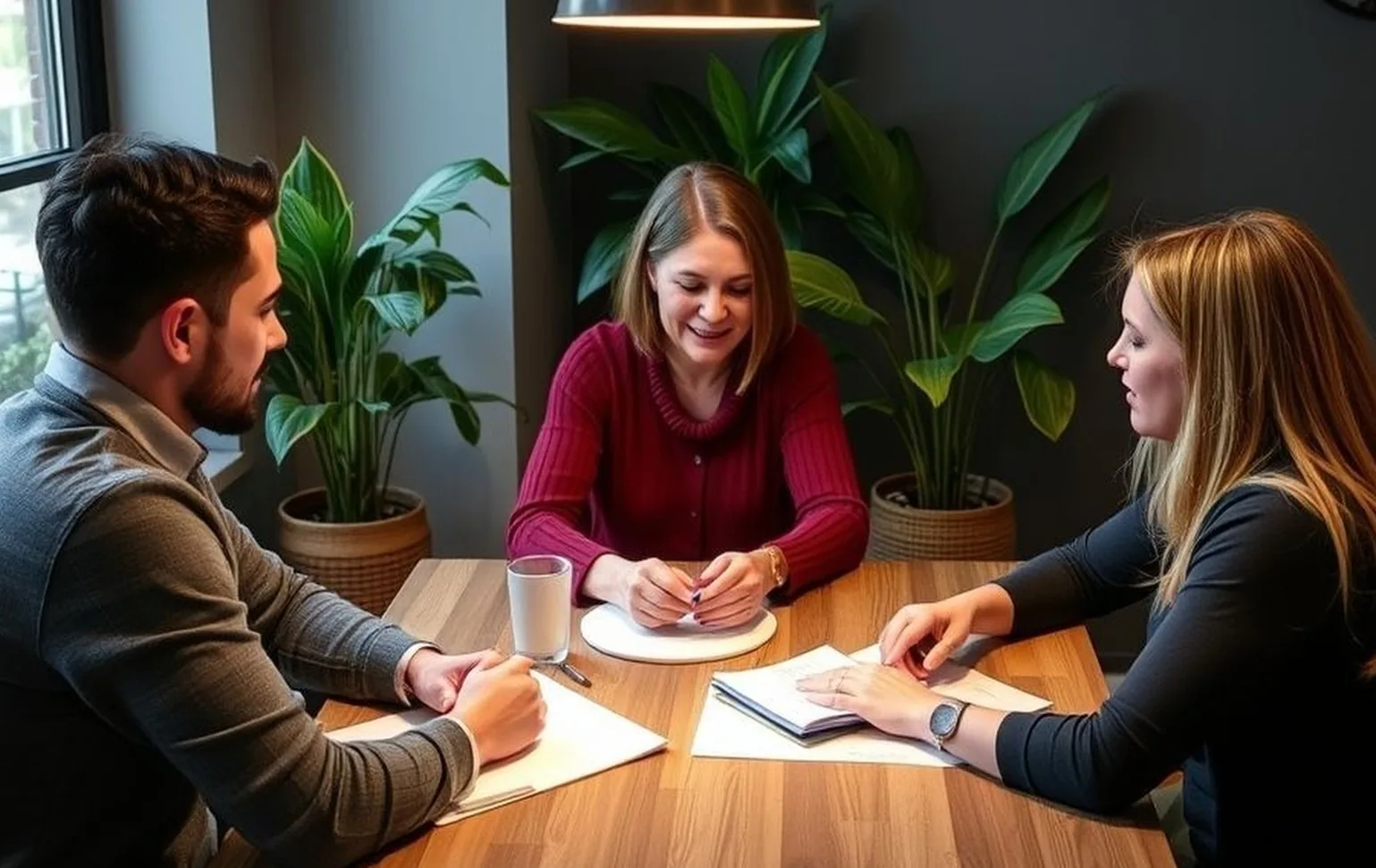 Personal development mentoring session